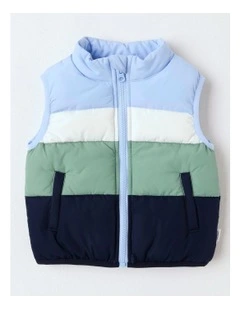 Color Blocked  Vest Assorted