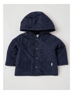Cord Jacket in Navy