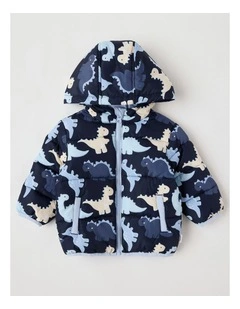 Puffer Jacket in Navy