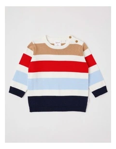 Block Stripe Jumper in Assorted