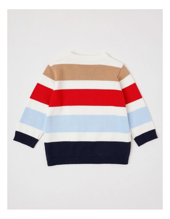 Block Stripe Jumper in Assorted image 3