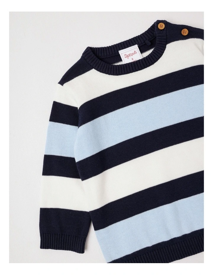 Block Stripe Jumper in Assorted image 4