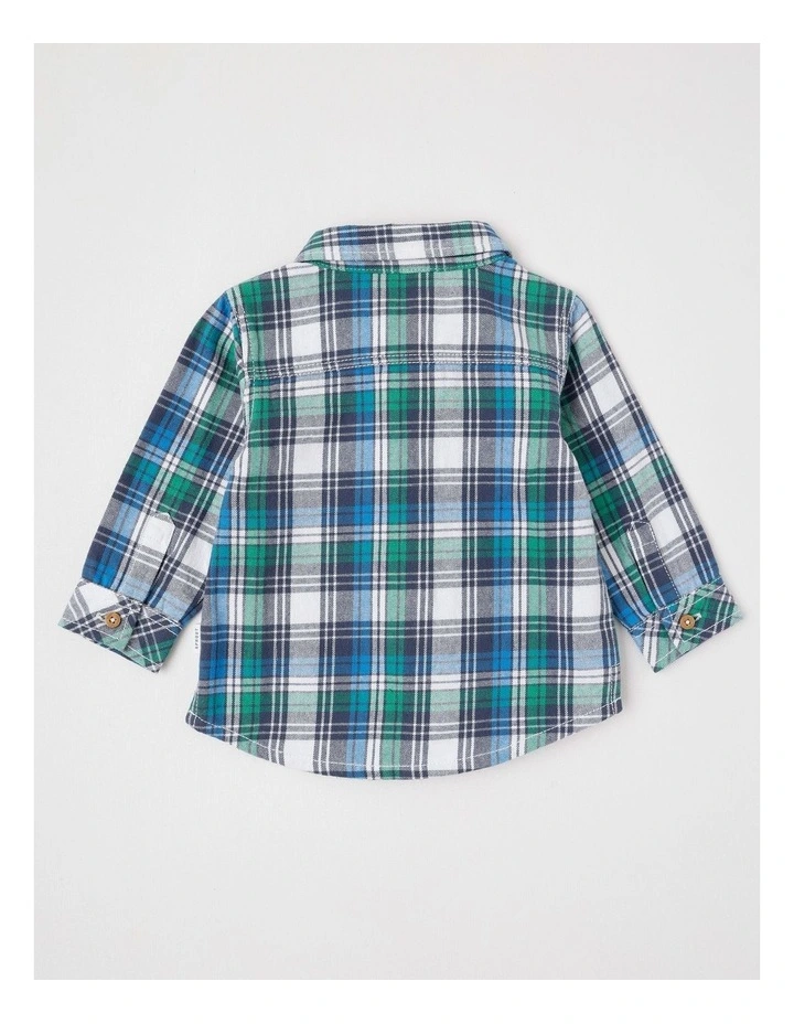 Check Flannelette Shirt in Assorted image 3