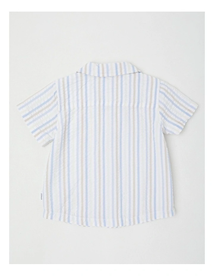 Stripe Seersucker Shirt in Assorted image 3