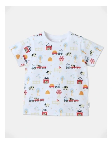 Essential Farm T-Shirt in White