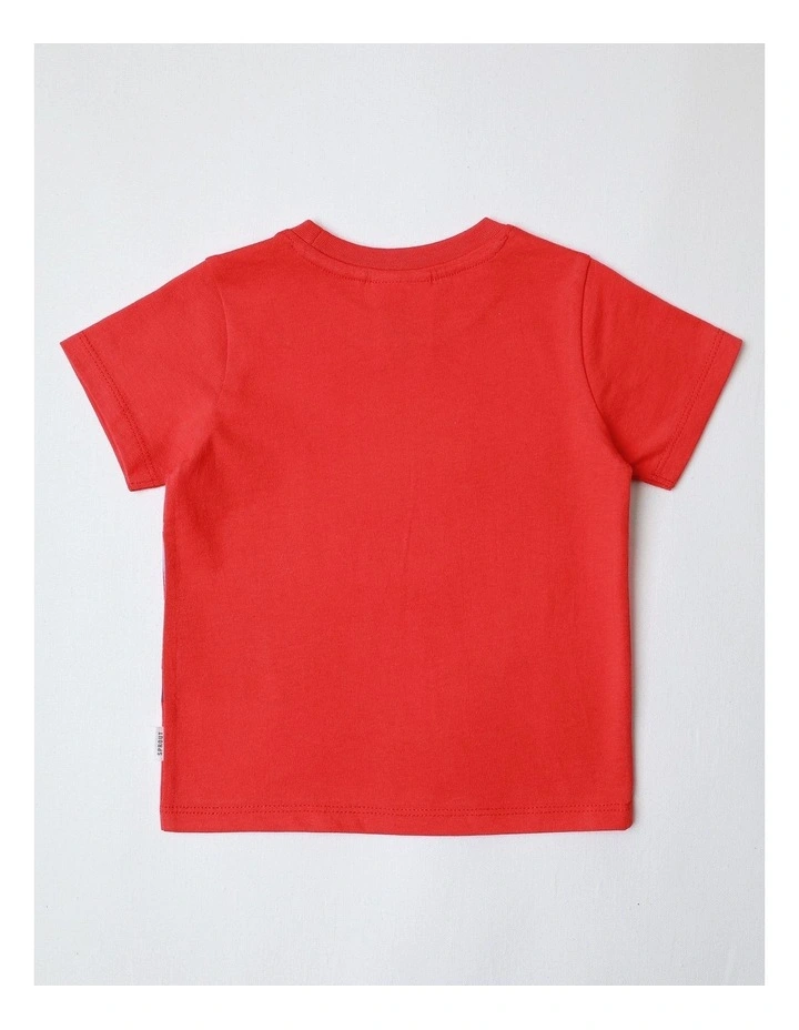 Essential Driving Bears T-shirt in Red image 3