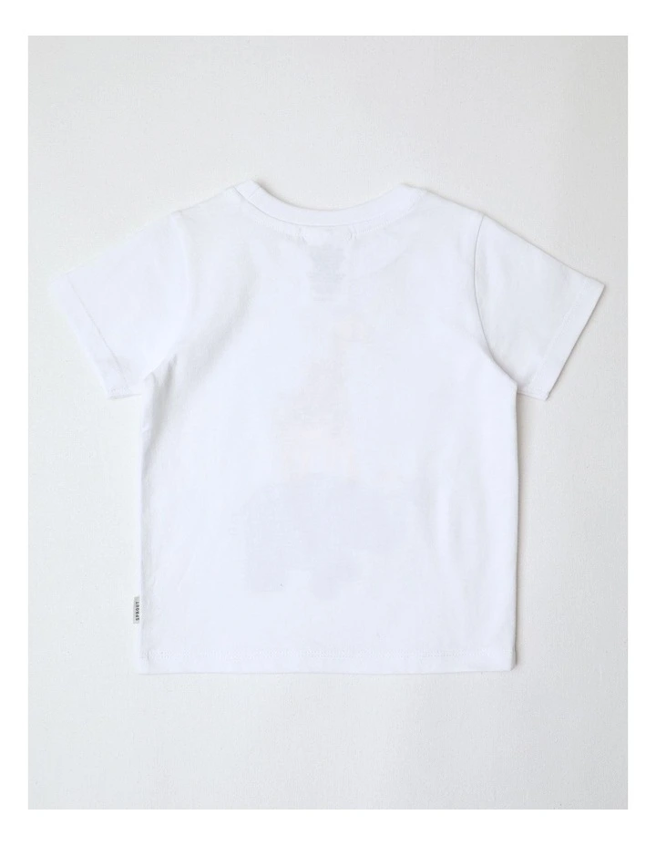 Essential Safari T-shirt in White image 3