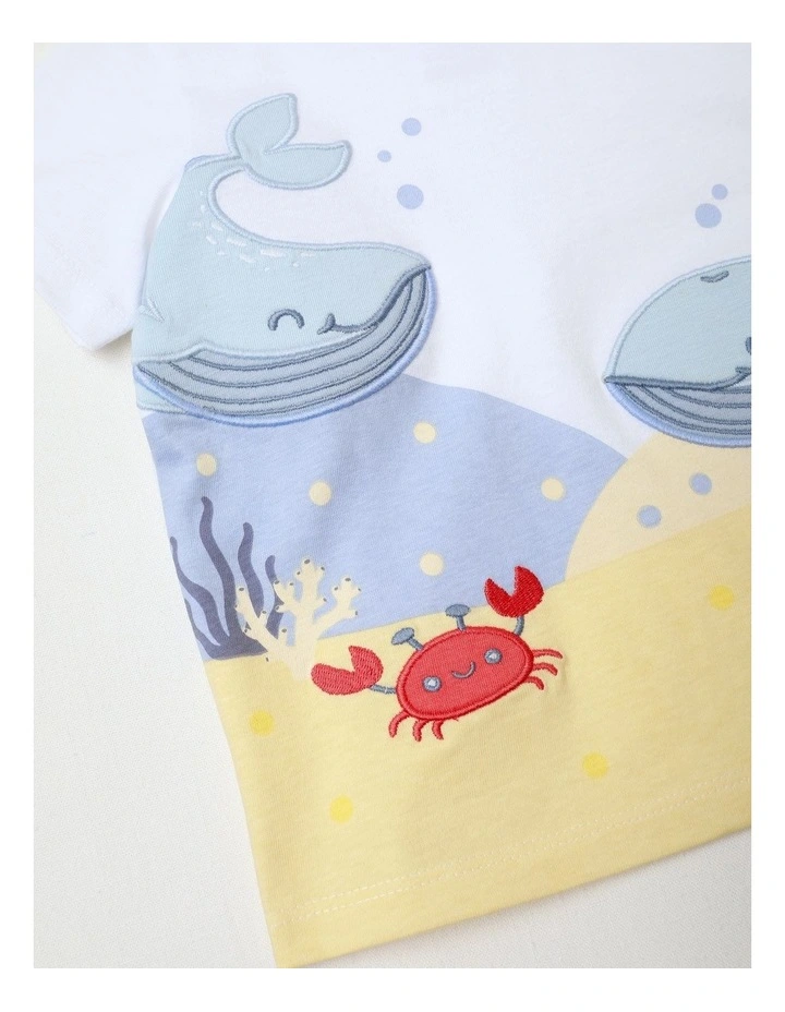 Deep Sea Explorer T-shirt in White image 4