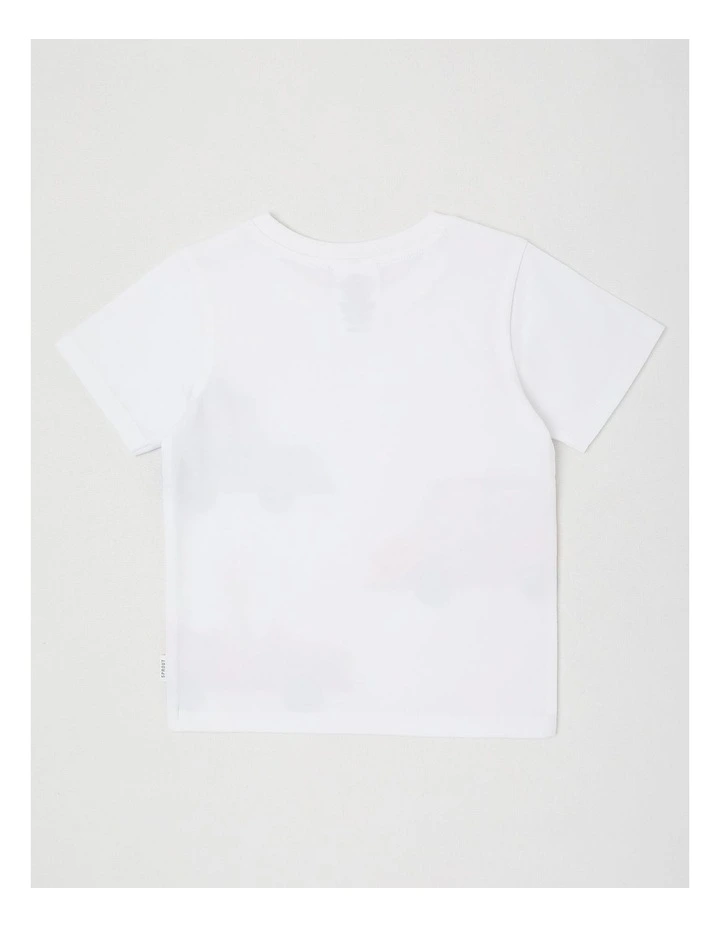 Essentials Safari Vehicles T-Shirt in White image 3