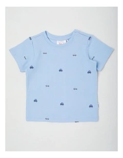 Cars T-Shirt in Bluestone