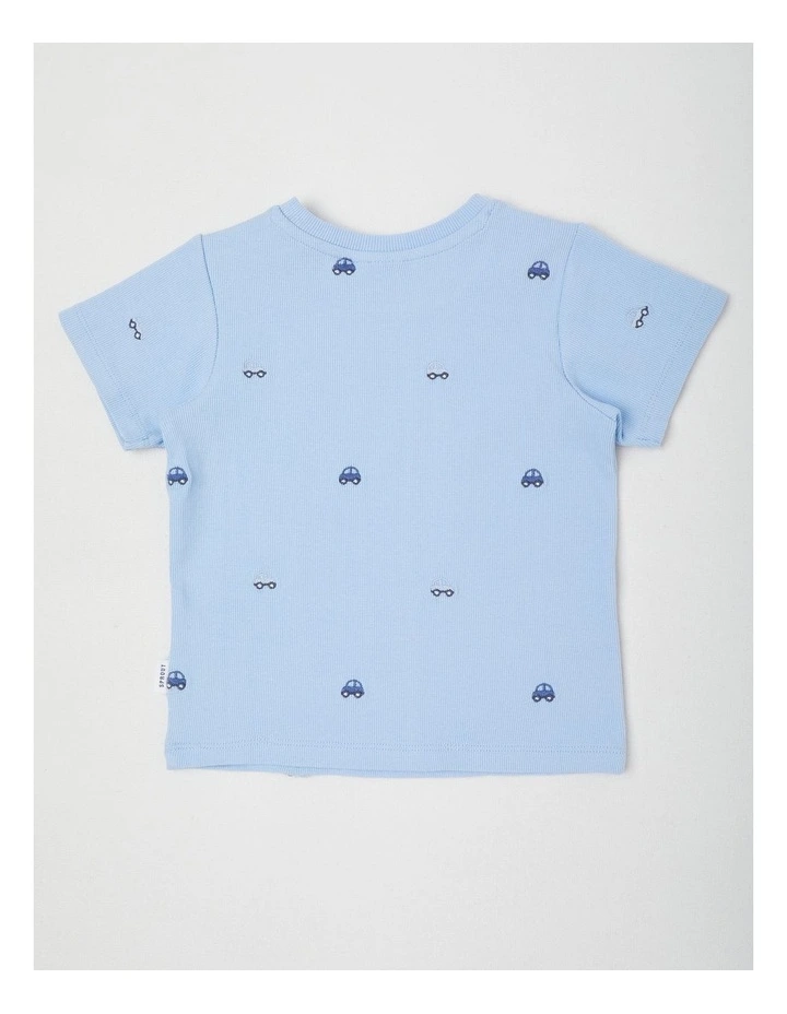 Cars T-Shirt in Bluestone image 3