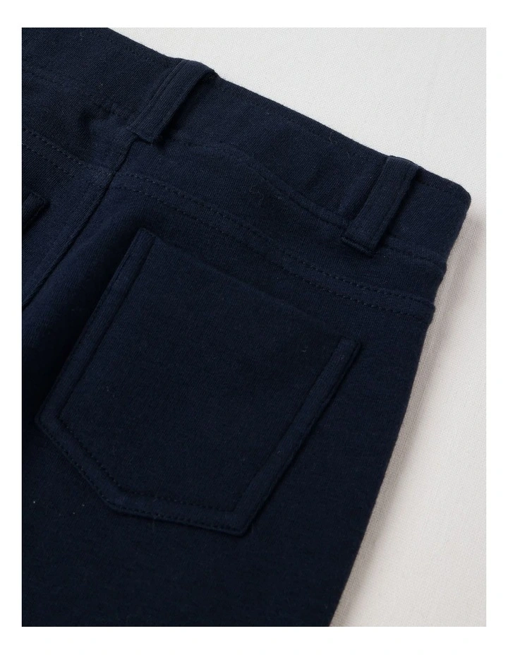 Essentials Solid Leggings in Navy image 4