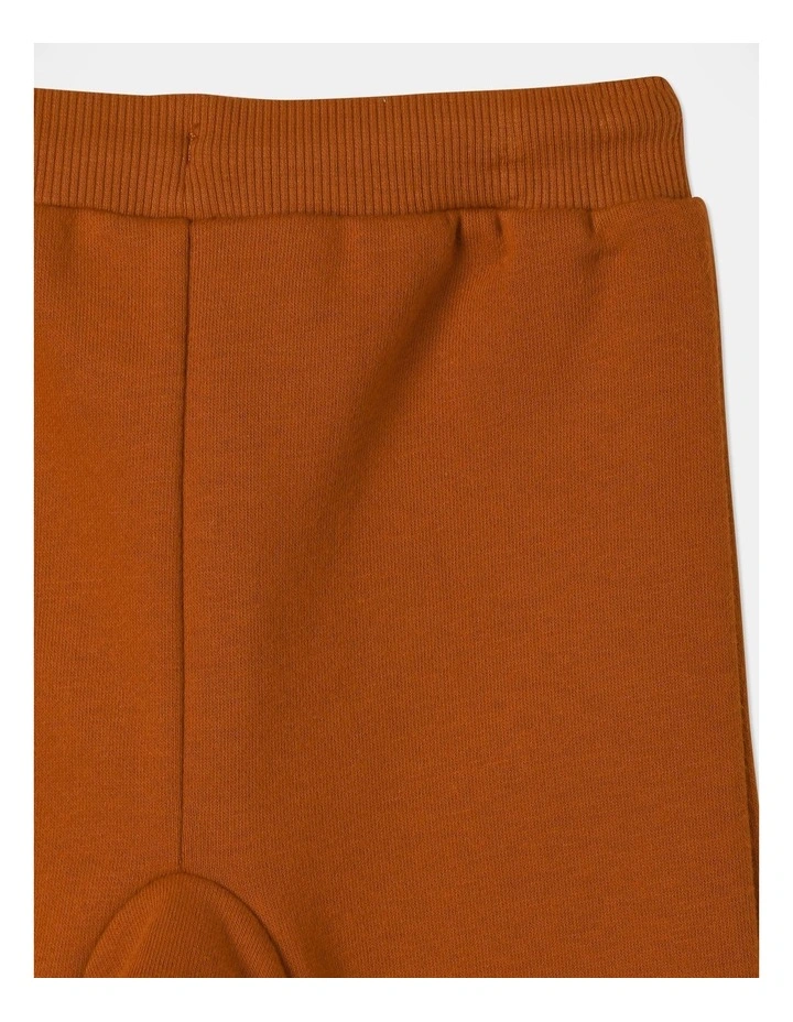 Essential Trackpant in Brown image 4