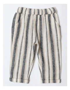 Fresh Stripes Lightweight Pants in Indigo
