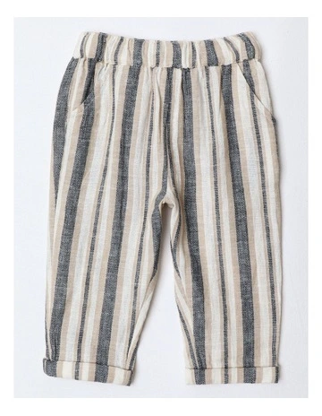 Fresh Stripes Lightweight Pants in Indigo