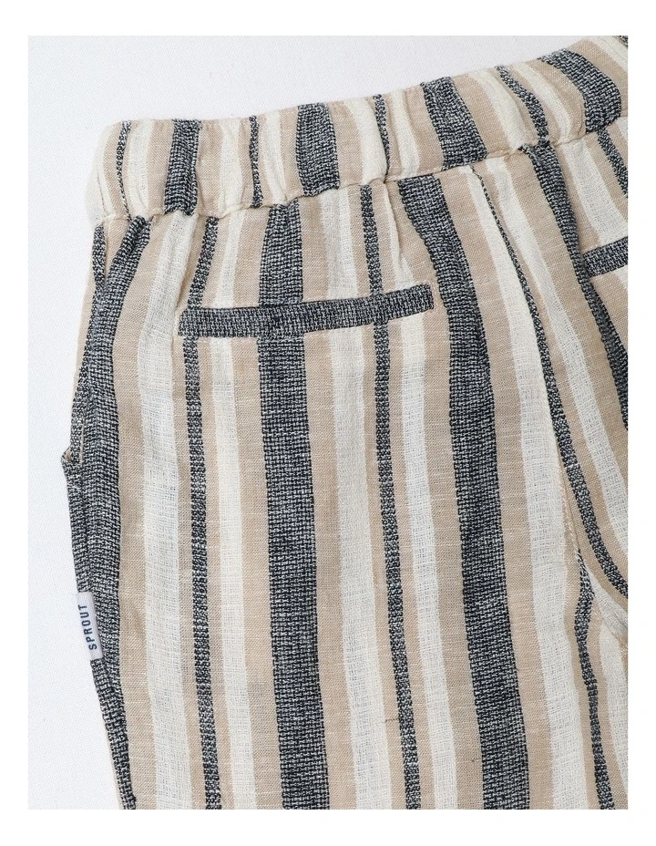 Fresh Stripes Lightweight Pants in Indigo image 4