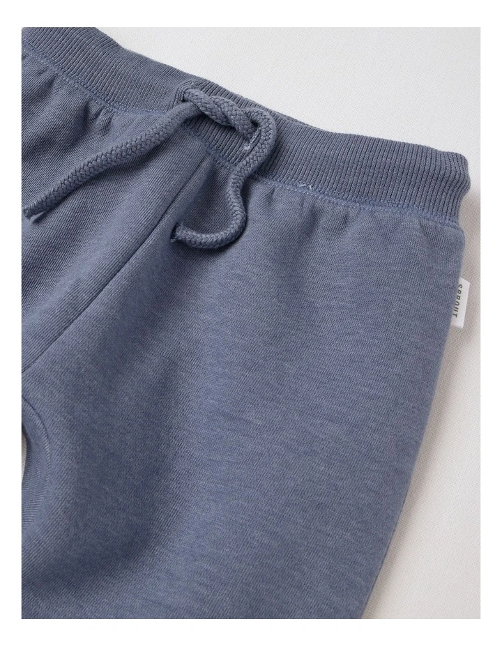Essential Trackpants in Mid Blue Marle image 2