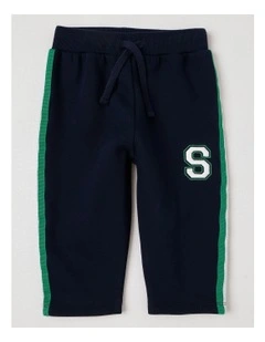 Spliced Side Trackpants in Navy