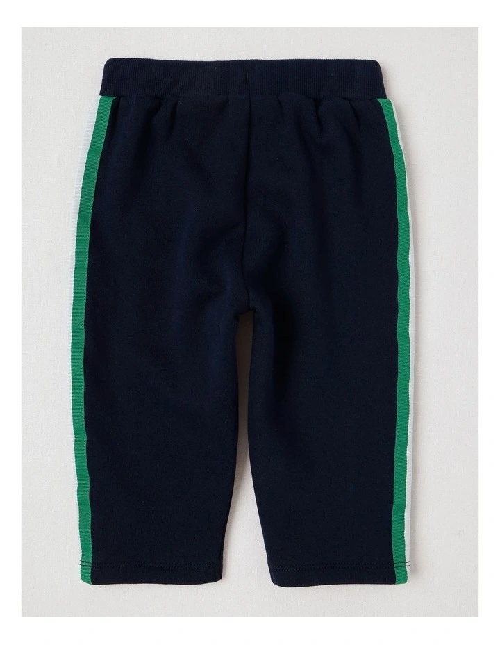 Spliced Side Trackpants in Navy image 3