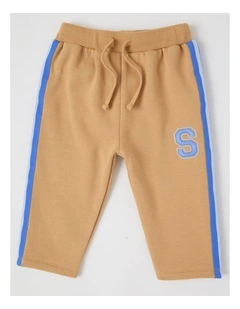 Spliced Trackpants in Tan