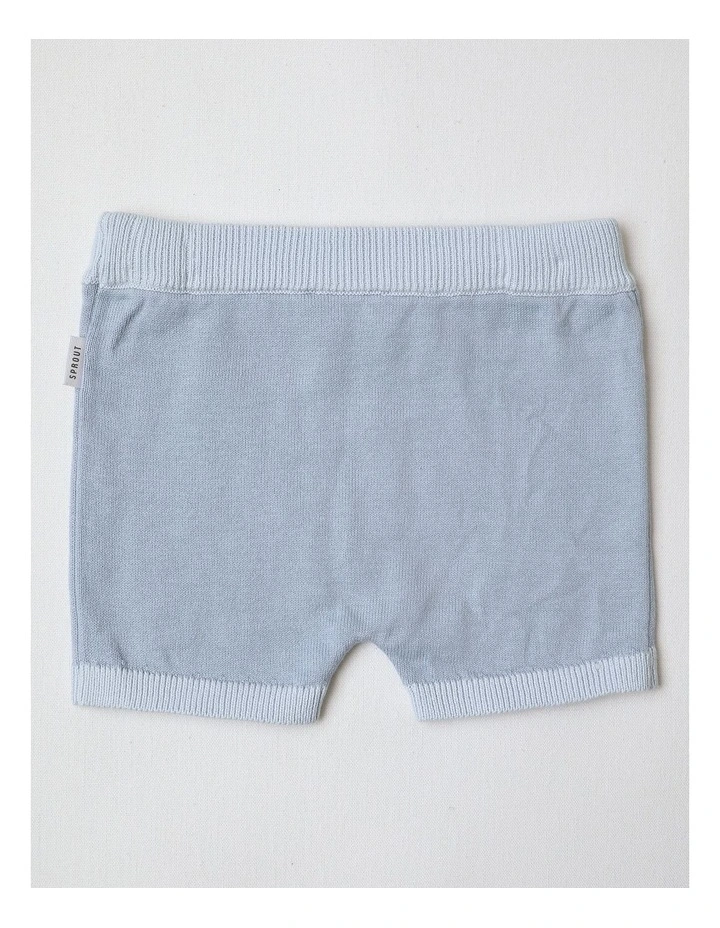 Essential Shorts in Pale Blue image 3