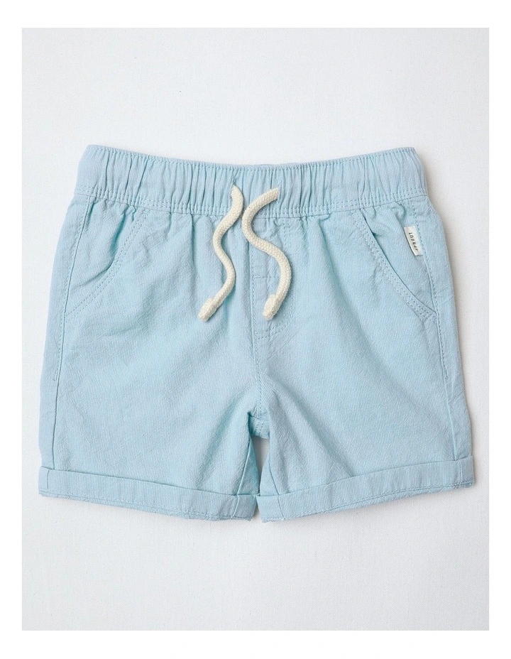 Essential Everyday Plain Shorts in Blue image 1