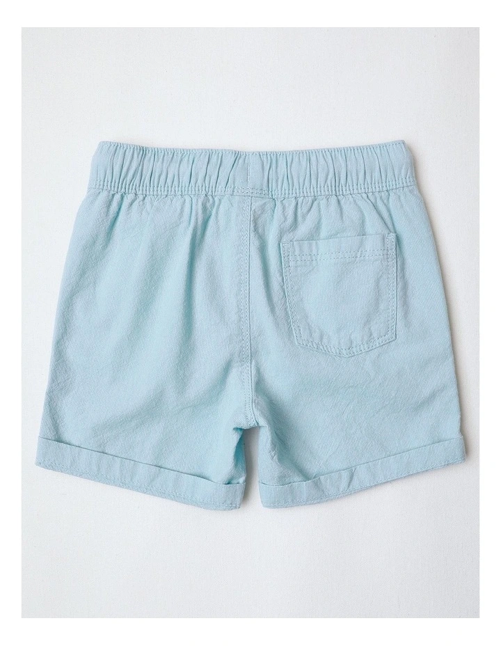 Essential Everyday Plain Shorts in Blue image 3