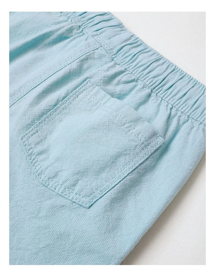 Essential Everyday Plain Shorts in Blue image 4