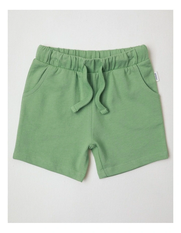 Playtime French Terry Shorts in Sage image 1