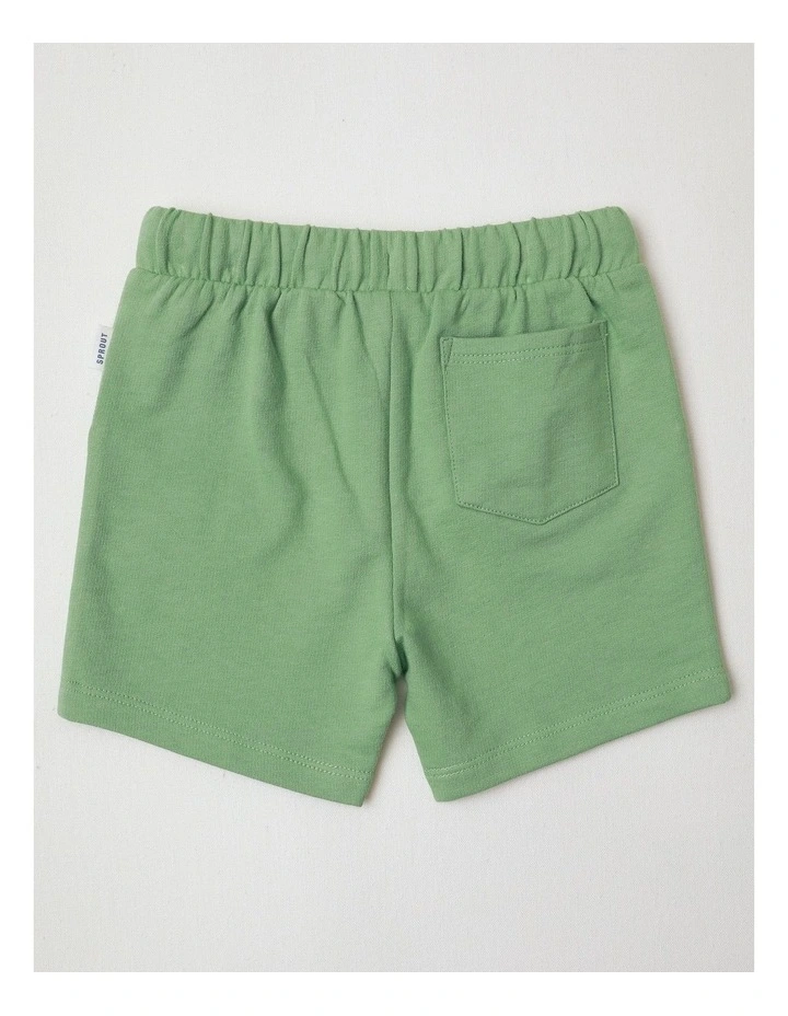 Playtime French Terry Shorts in Sage image 3
