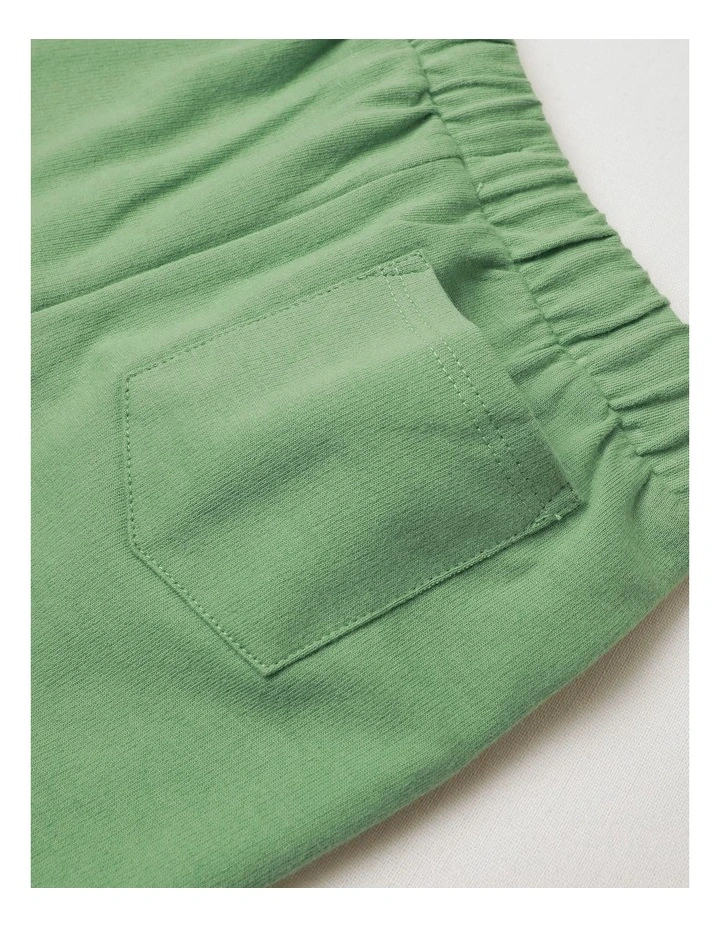Playtime French Terry Shorts in Sage image 4