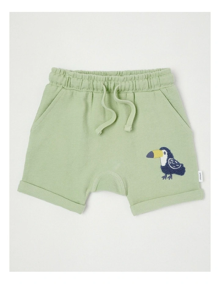 Solid Toucan Shorts in Light Khaki image 1