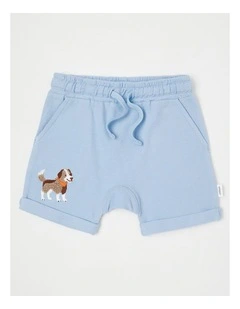 Solid Dog Shorts Bluestone