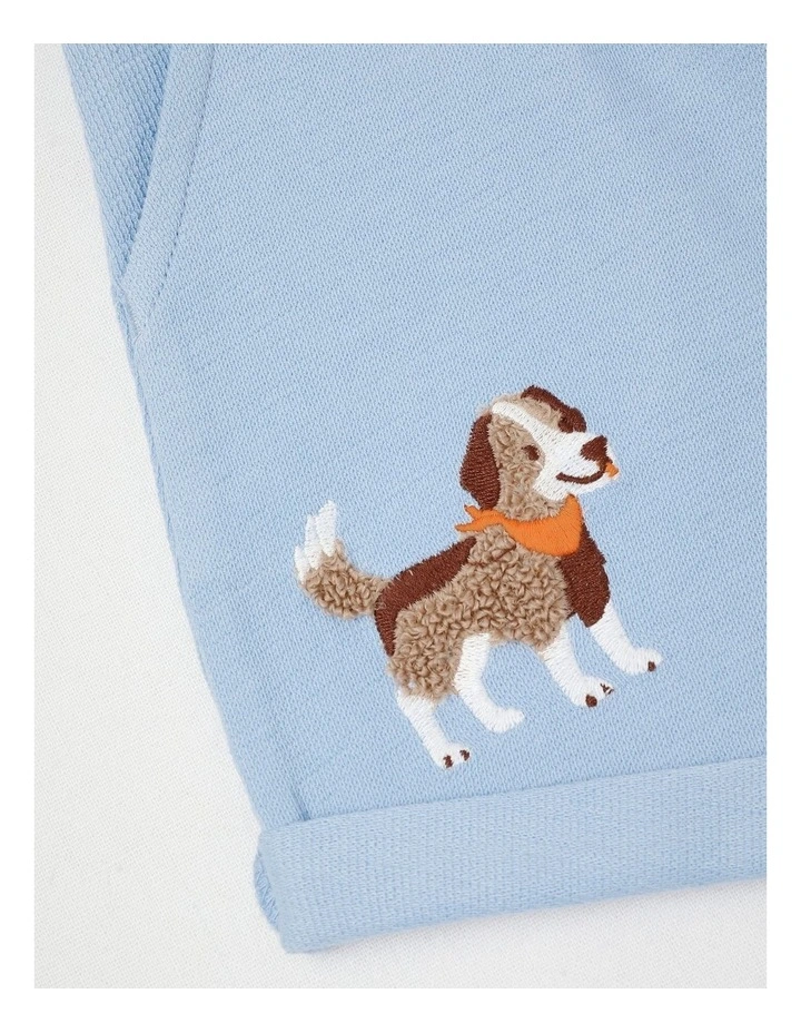 Solid Dog Shorts Bluestone image 2