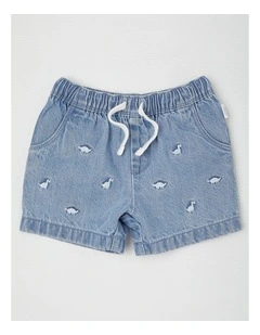 Dino Shorts in Denim