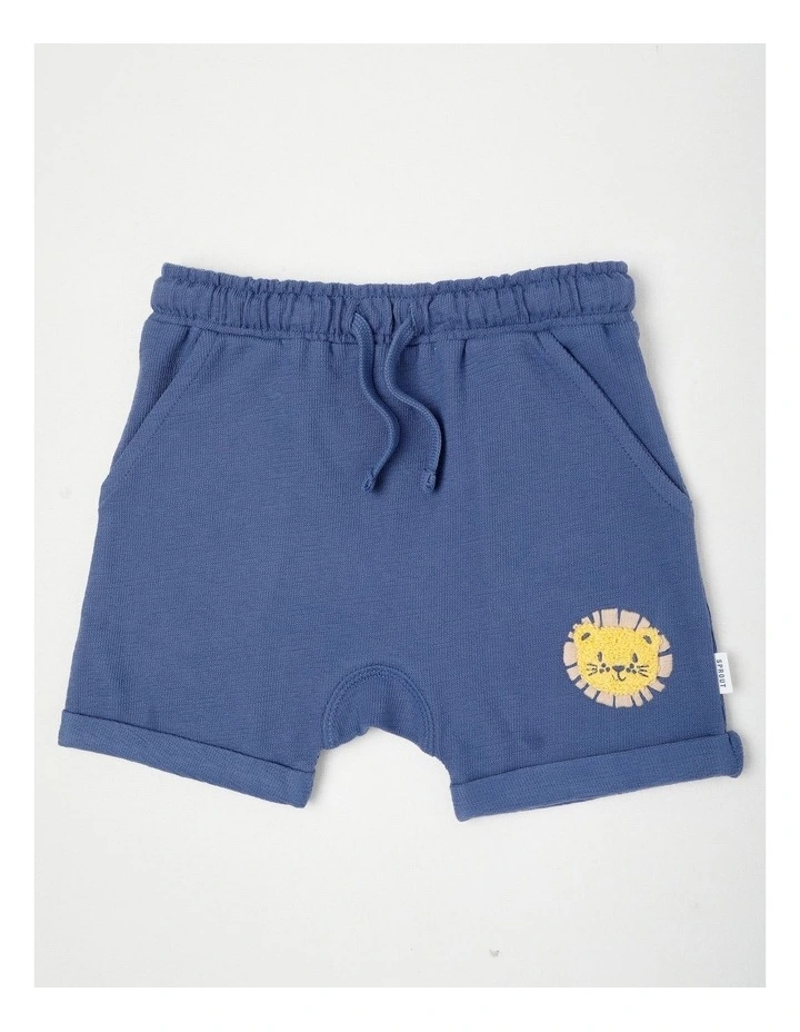 Lion Shorts in Mid Blues image 1