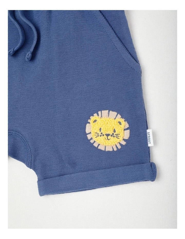 Lion Shorts in Mid Blues image 2