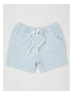 Stripe Shorts in Blue