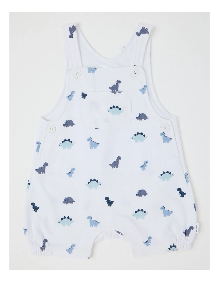 Dino Romper in Bluestone image 1