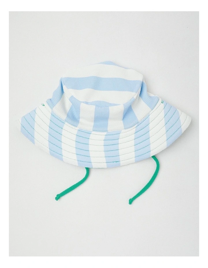 Crocodile Stripe Swimwear in Emerald image 6