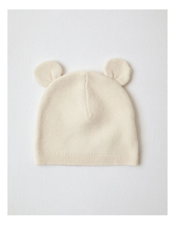 Raglan Crew Top & Pant Set in Beige image 5