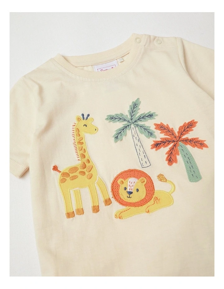 Safari Fun Set in Light Khaki image 2