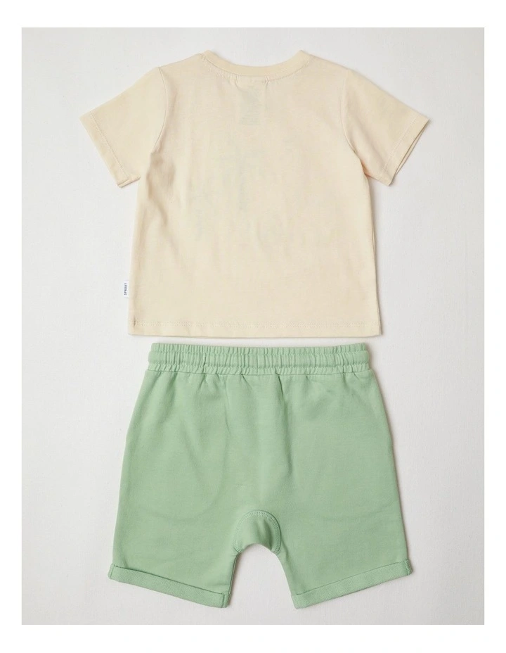 Safari Fun Set in Light Khaki image 3