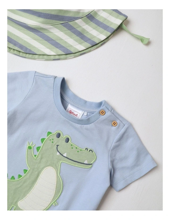 Crocodile 3 Pack Set in Multi image 2