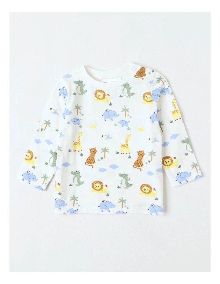 Quilted Lion Overall Set in Midnight image 4