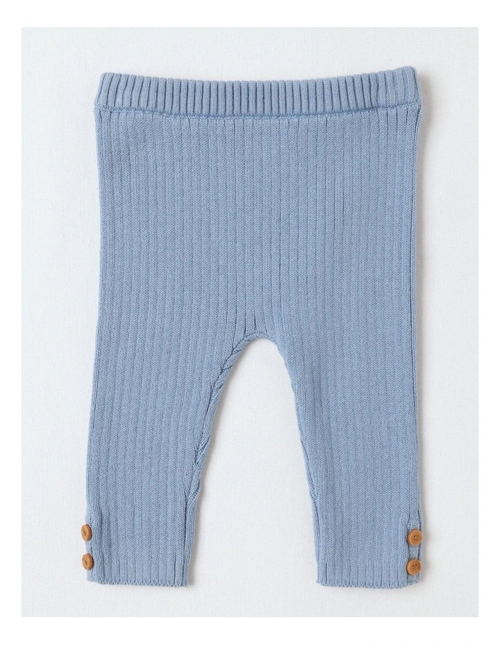 Raglan Koala Top & Legging Set in Mid Blues image 5