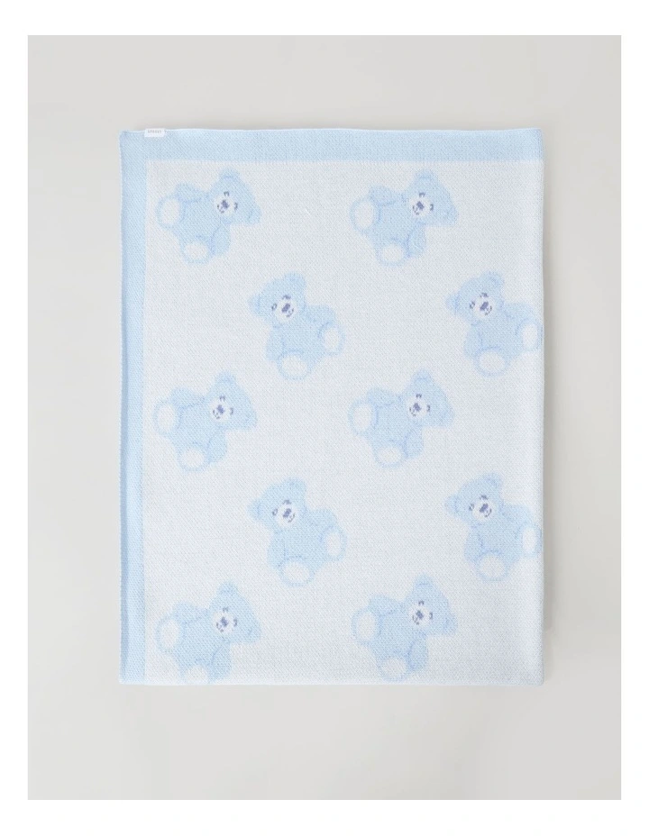 Newborn Teddy Bear Gift Box Blues image 3