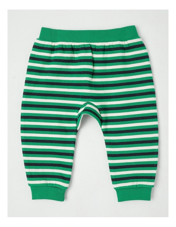 Apple Crew Neck Tracksuit Set in Green image 5