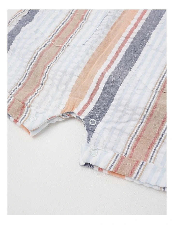 Seersucker Stripe Set in Assorted image 4