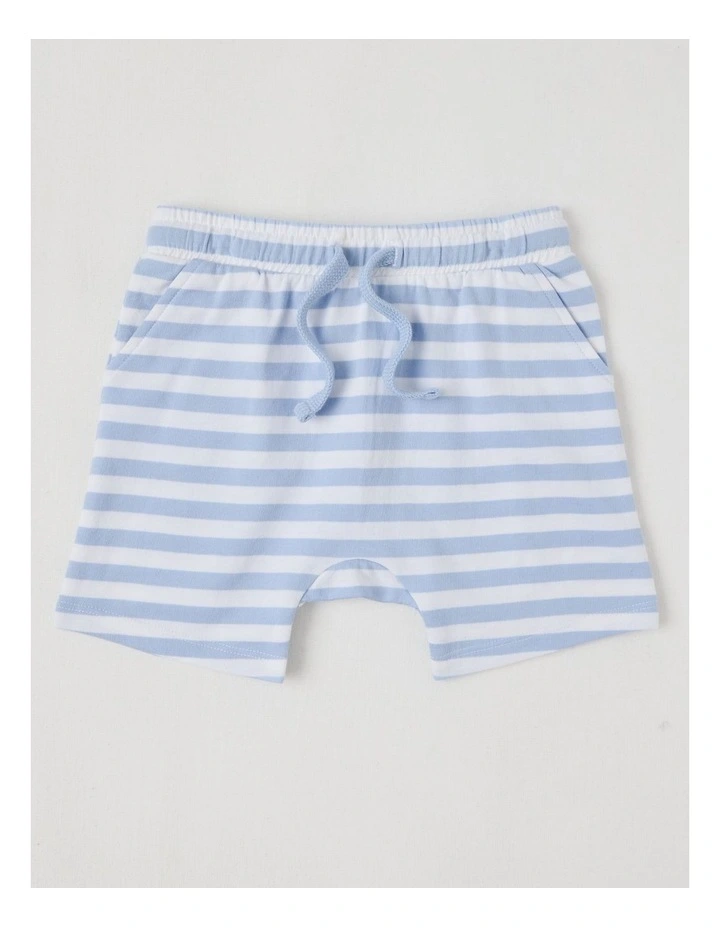 Safari Icon Stripe Set in Mid Blues image 3
